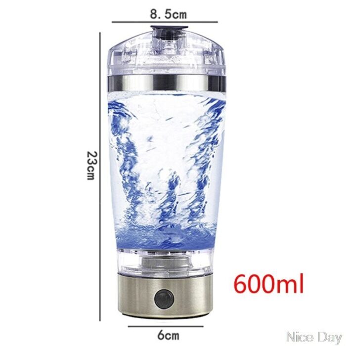 20 oz Electric Protein Shaker Bottle
