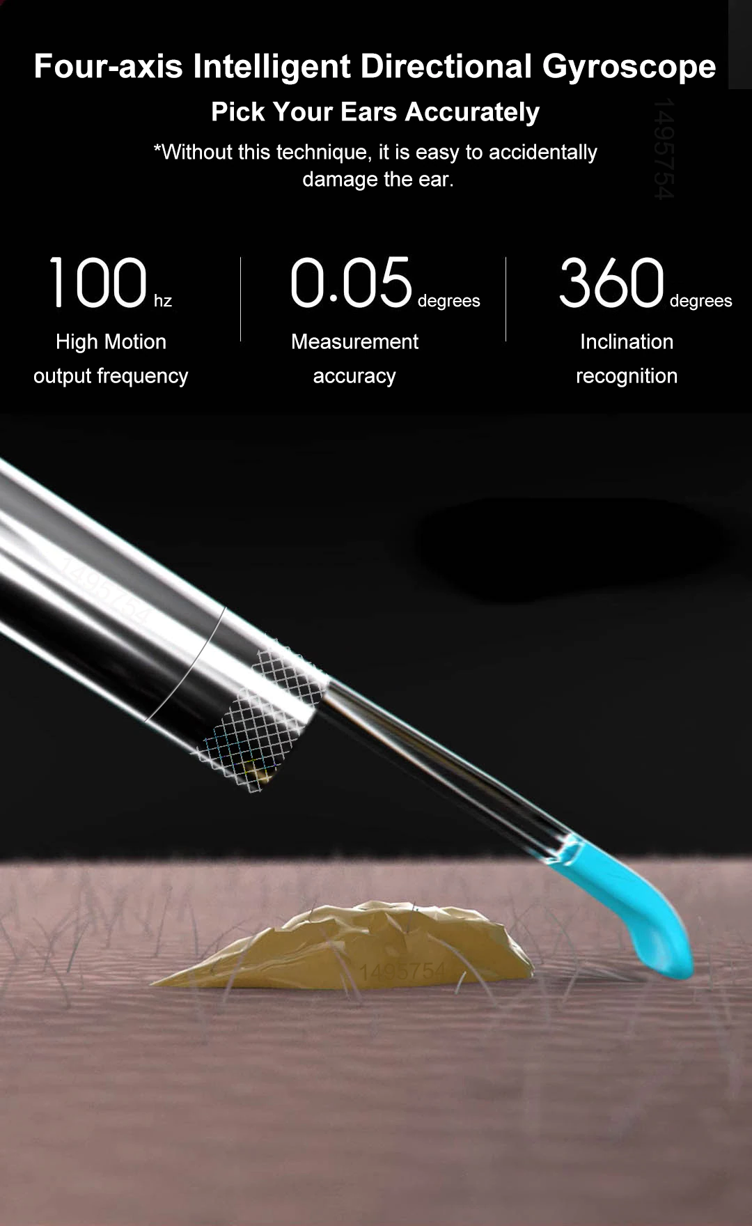 NUScope™: Home Ear Wax Cleaner Remover with Camera - Image 3