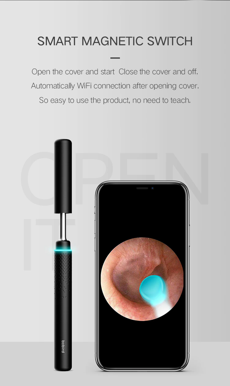NUScope™: Home Ear Wax Cleaner Remover with Camera - Image 2